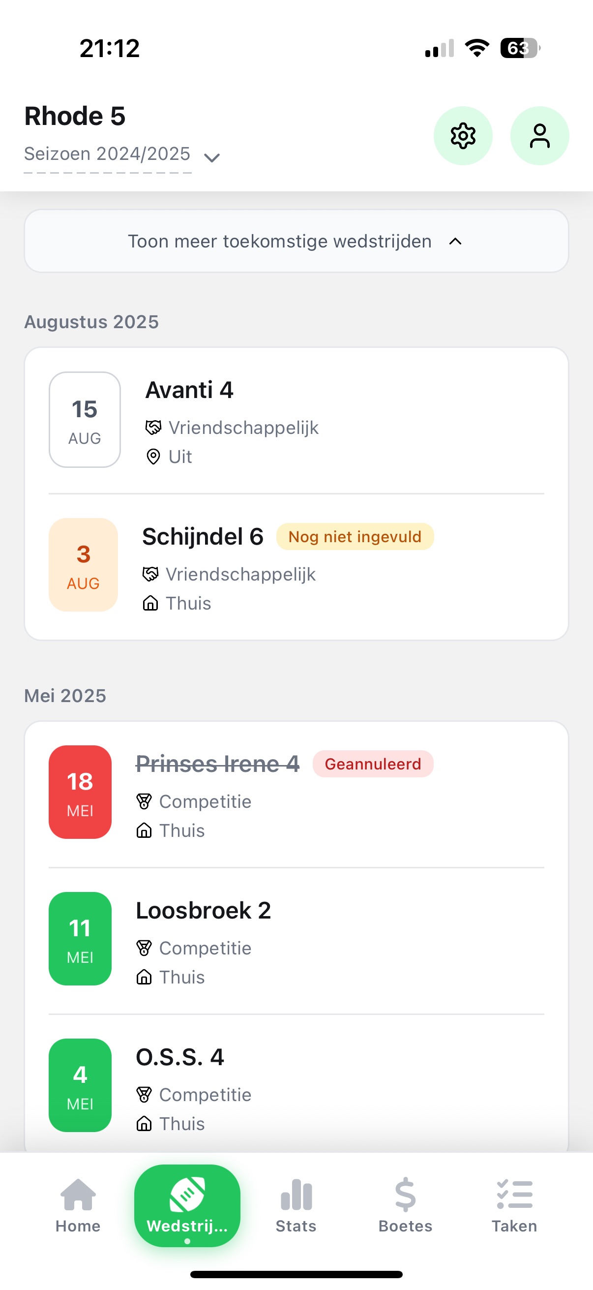 Teamke App Screenshot